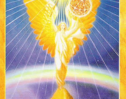 Archangel Oracle Cards back