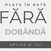 PLATA IN RATE FARA DOBANDA 1