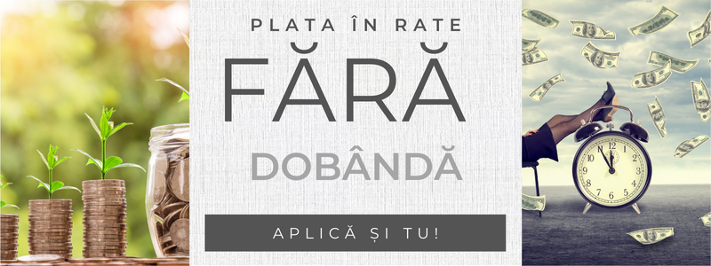 PLATA IN RATE FARA DOBANDA