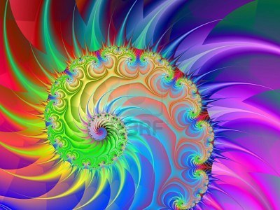 Energiile casei 1 9812899 computer generated image with a spiral design in purple blue yellow green and red