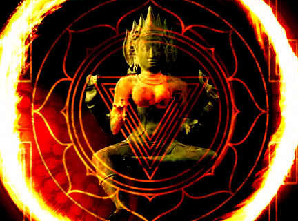 KALI, Marea Putere Cosmică a Timpului 1 KALI Yantra