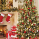 58aeac96dd8231623bd63f2476e064a8 traditional christmas tree red christmas