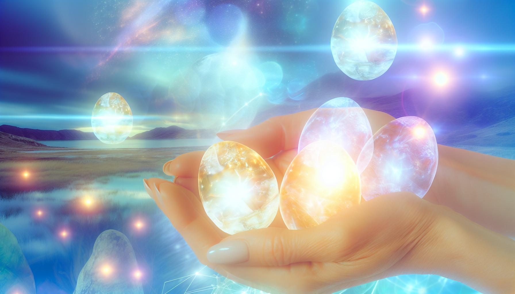 gandul zilei descopera puterea vindecatoare a oualor de cristal