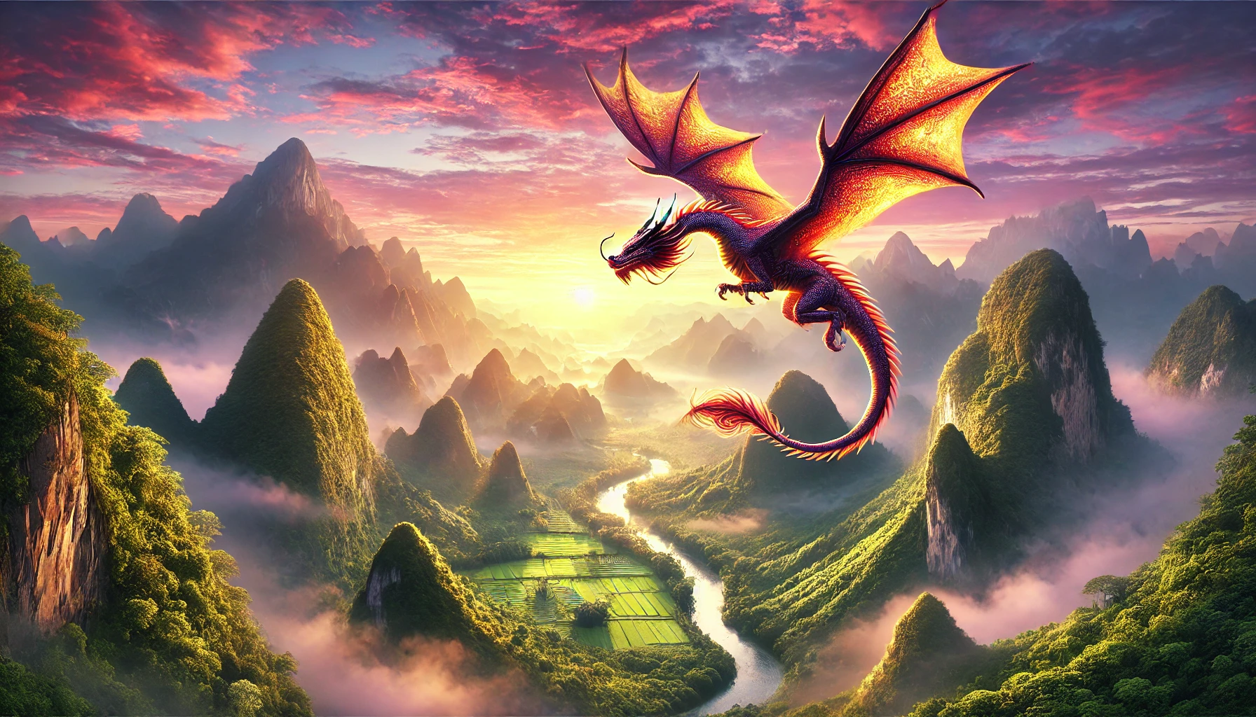 Gandul zilei Pe Aripile Dragonului – Puterea si Intelepciunea Intruchipate