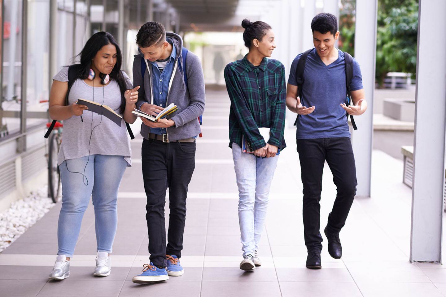 Interactions Among Students 6 college