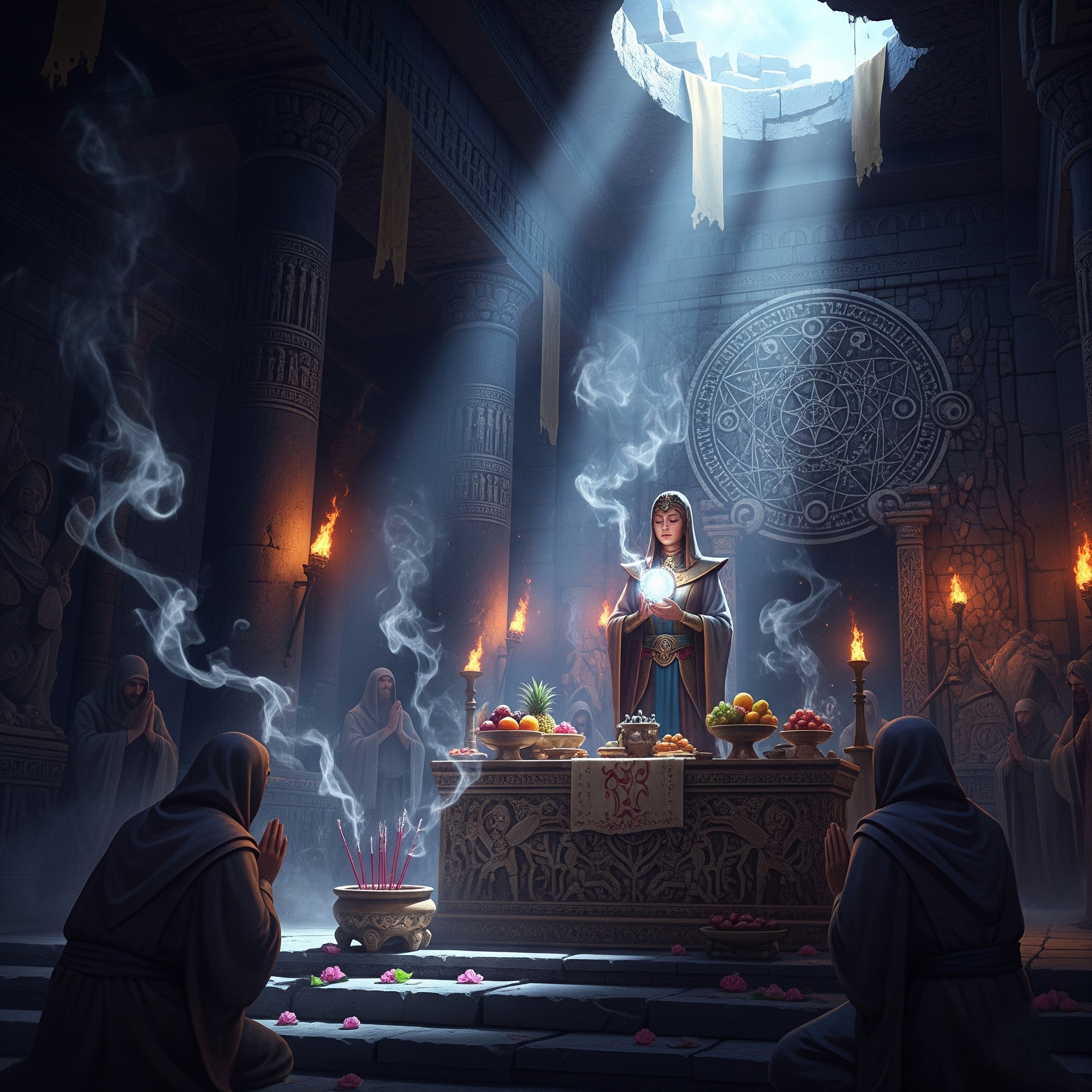 ritualuri de templu karanna