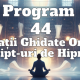Program 44 de Meditații Ghidate Online și Script-uri de Hipnoză – Abonament 4 meditații / lună 19 44 meditatii