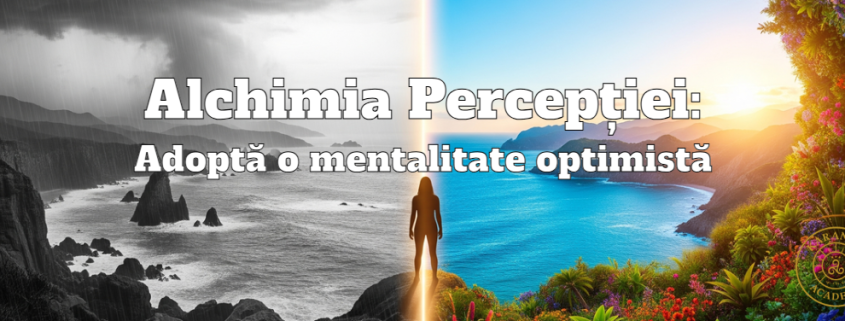 ADOPTĂ O MENTALITATE OPTIMISTĂ - PROGRAM ONLINE 1 Alchimia Perceptiei Adopta o mentalitate optimista