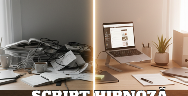 SCRIPT HIPNOZĂ - Fii mai ordonat și mai organizat 1 SCRIPT HIPNOZA – Fii mai ordonat si mai organizat
