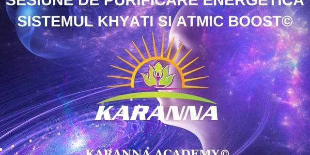 Sesiune de Purificare Energetică cu Sistemul Khyati Si Atmic Boost © 1 gratuit sesiune de purificare energetica cu sistemul khyati si atmic boost