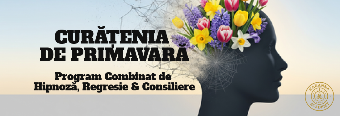 Program Combinat de Hipnoză & Regresie - CURĂȚENIA DE PRIMĂVARĂ 1 CURATENIA DE PRIMAVARA1