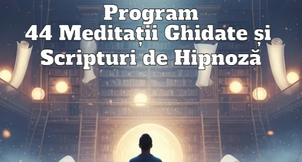 Program 44 de Meditatii Ghidate Online si Scripturi de Hipnoza