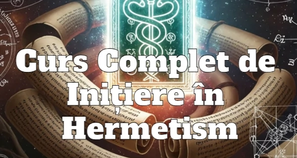 Curs Complet de Inițiere în Hermetism: Nivelul I - Abonament Integral 1 Curs Complet de Initiere in Hermetism Nivelul I