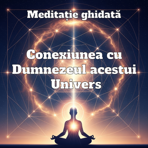 Meditatie ghidata Conexiunea cu Dumnezeul acestui Univers